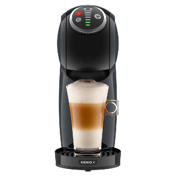 Front view Genio S Plus - Grå NESCAFÉ® Dolce Gusto® Kaffe Maskin